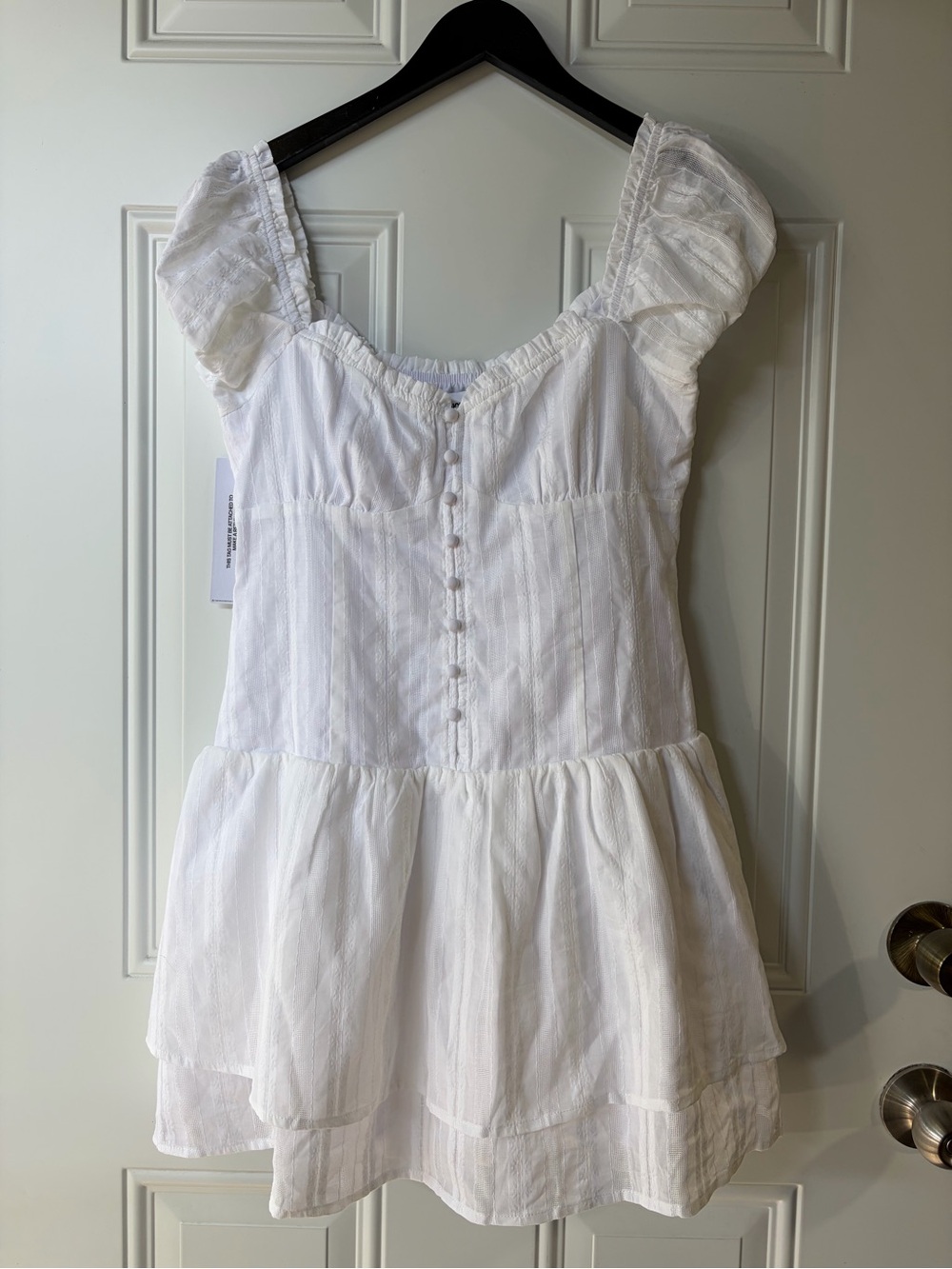 Princess Polly Bluegrove Mini Dress White - Picture 4 of 11